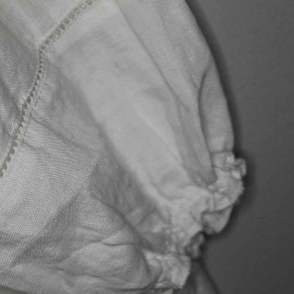 NWOT Soft Surroundings Linen Lace Tunic H10396 - Picture 6 of 9